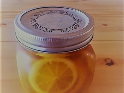 温まる♪レモンとハチミツのジンジャーシロップ